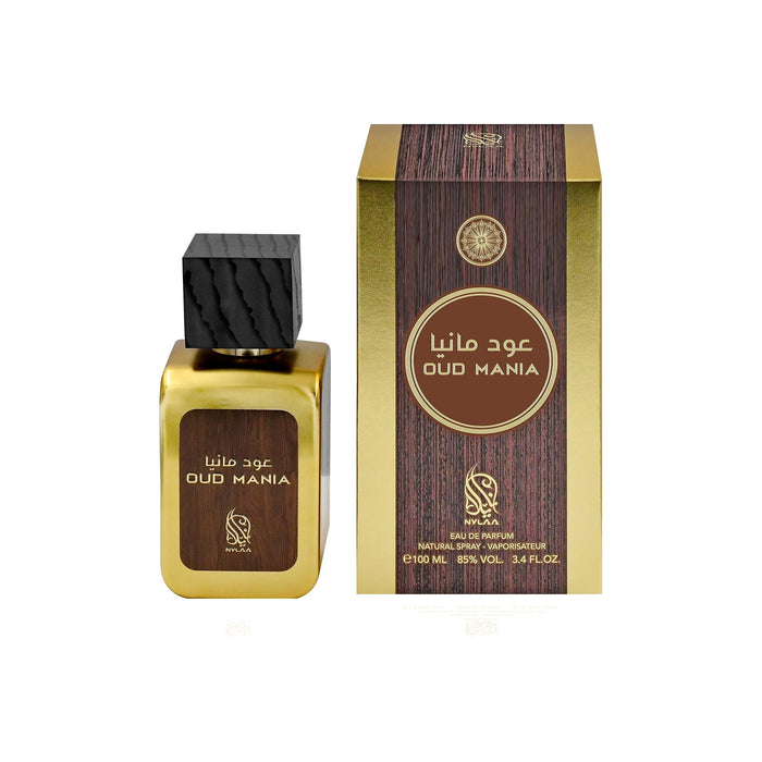 Apă de parfum Nylaa Oud Mania, pentru bărbați, 100 ml