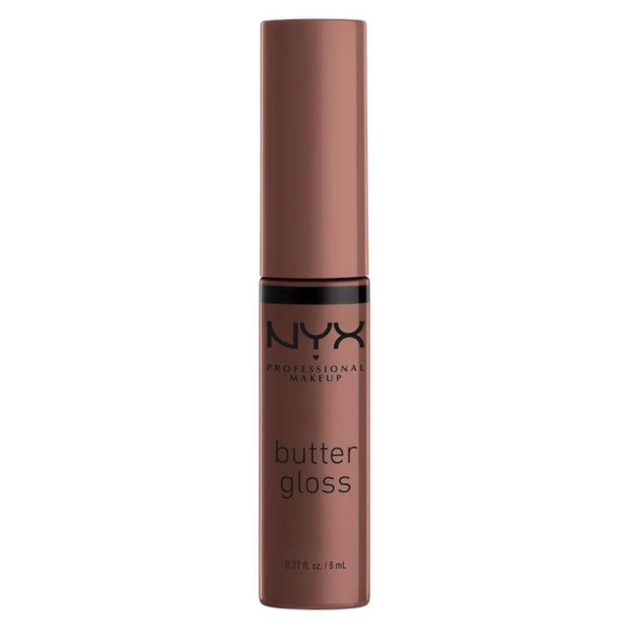 Luciu de buze Nyx Intense Butter Gloss, nuanța Biscuit cu ghimbir, 8 ml