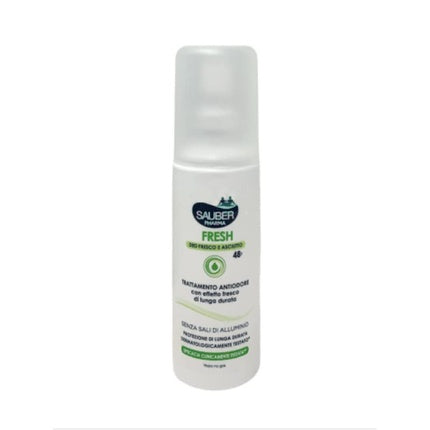 Deodorant Spray Sauber Fresh Anti-Odor Treatment 48h, alb, 100ml