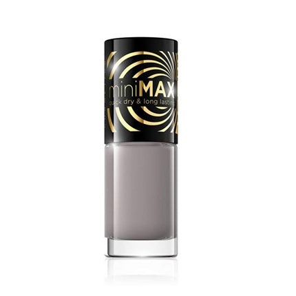 Eveline Cosmetics Mini Max Nail Polish No. 190, Smalt pentru unghii, gri