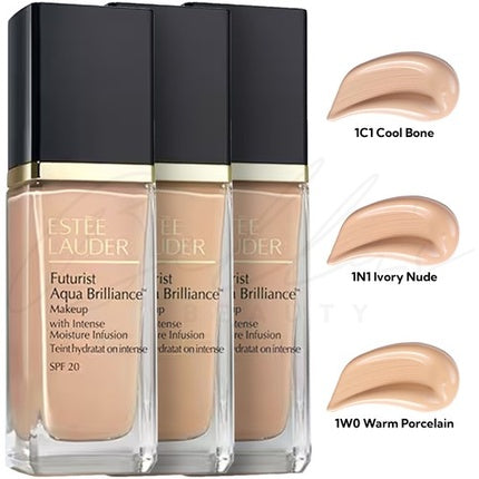 Fond de ten Estée Lauder Futurist Aqua Brilliance SPF 20, 30ml