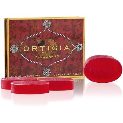 Săpun cu glicerină și rodie Ortigia Sicilia - Cutie mică
