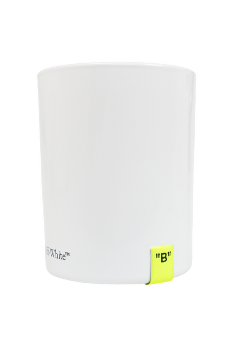 Lumânare parfumată Off-White 'B' Blazing Wood, 200 g, tester