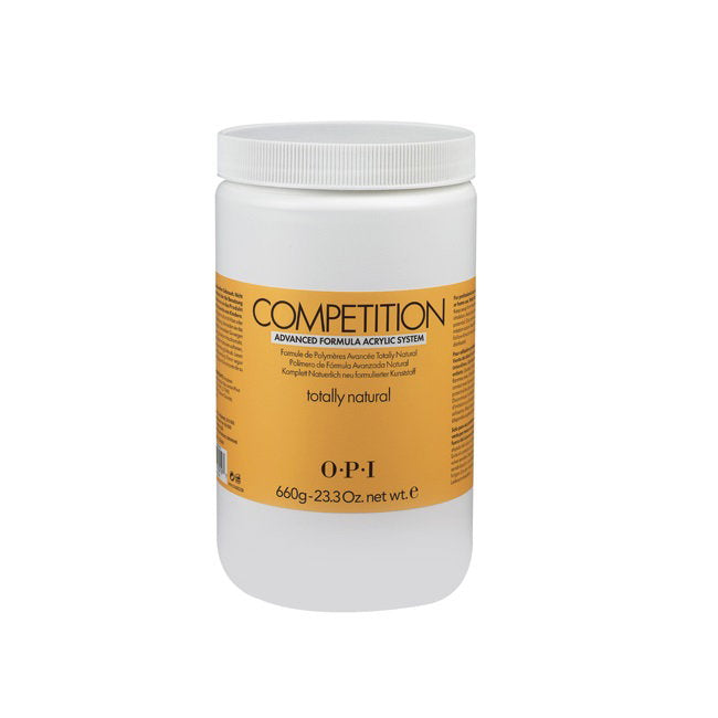 Pudră acrilică pentru unghii Opi Competition, Total Natural, 660 g