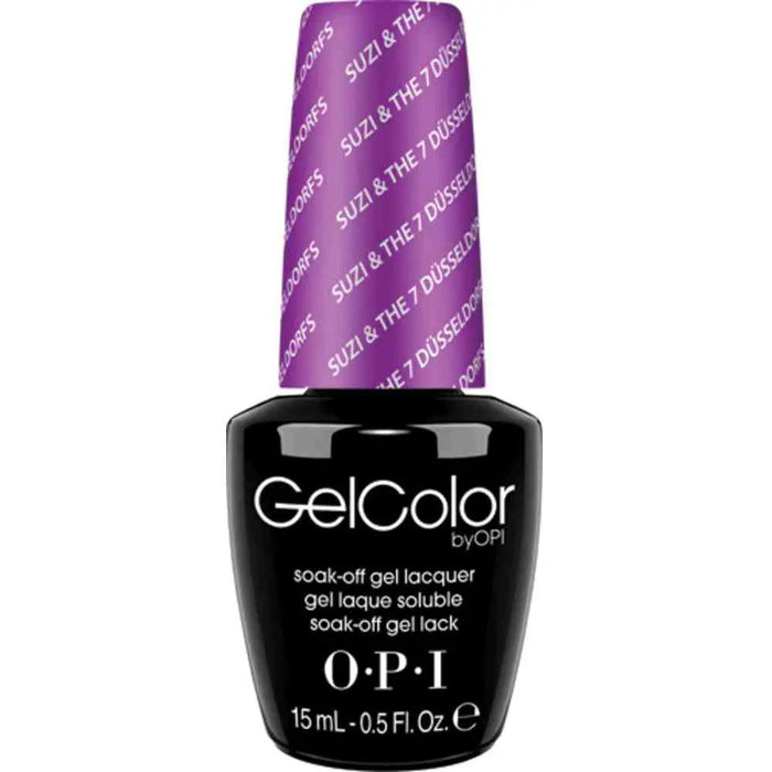 Ojă semipermanentă OPI GelColor, Suzi & the Seven Dusseldorfs, 15 ml, tester