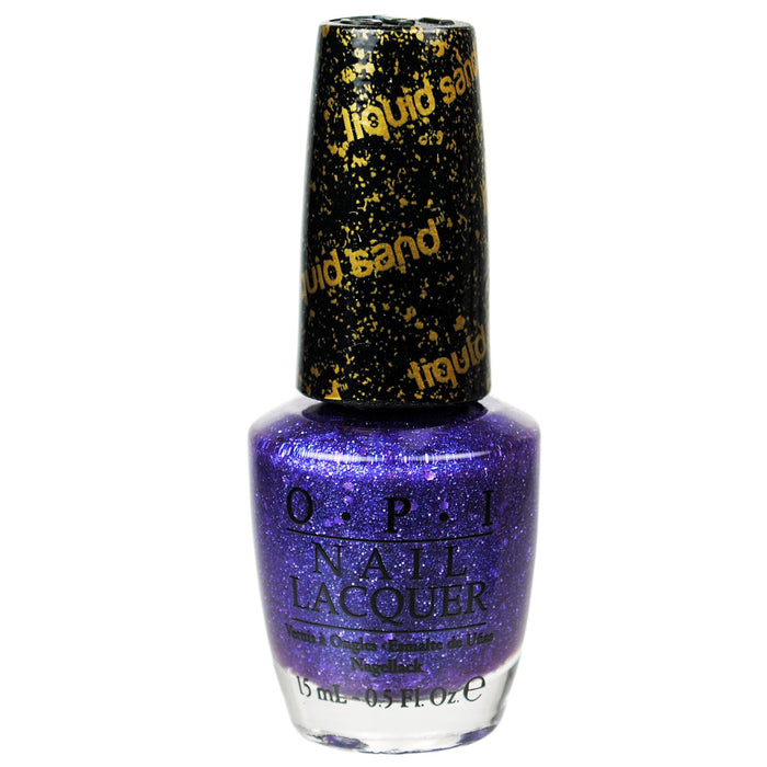 Lac de unghii Opi Nail Lacquer, nuanța NL M47 Nu pot renunța, mov cu sclipici, 15 ml