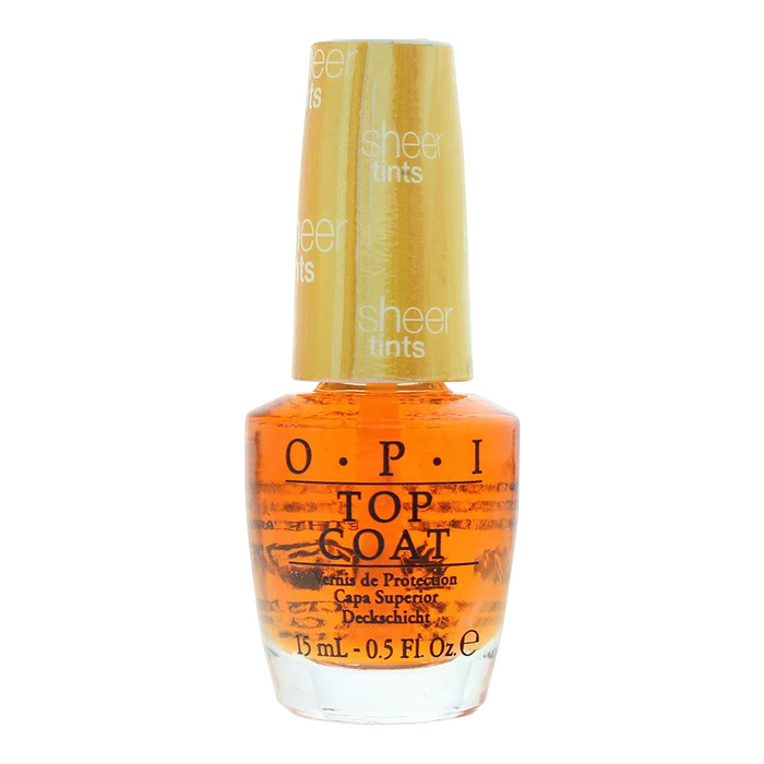 Lac de unghii Opi Sheer Tints, strat superior, 15 ml