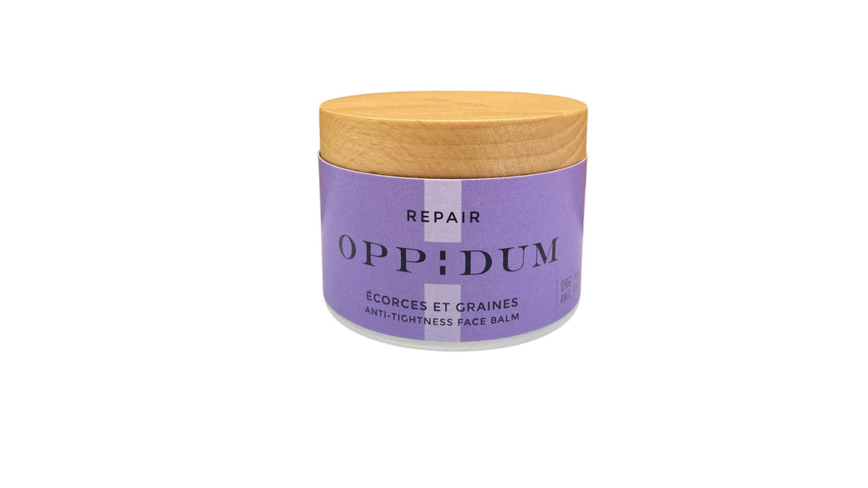 Balsam de față Oppidum Ecorces & Graines, reparator, 50 ml