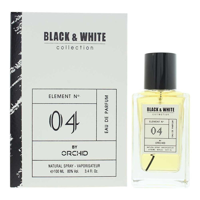 Apă de parfum Orchid Black & White Collection Element No.04, unisex, 100 ml