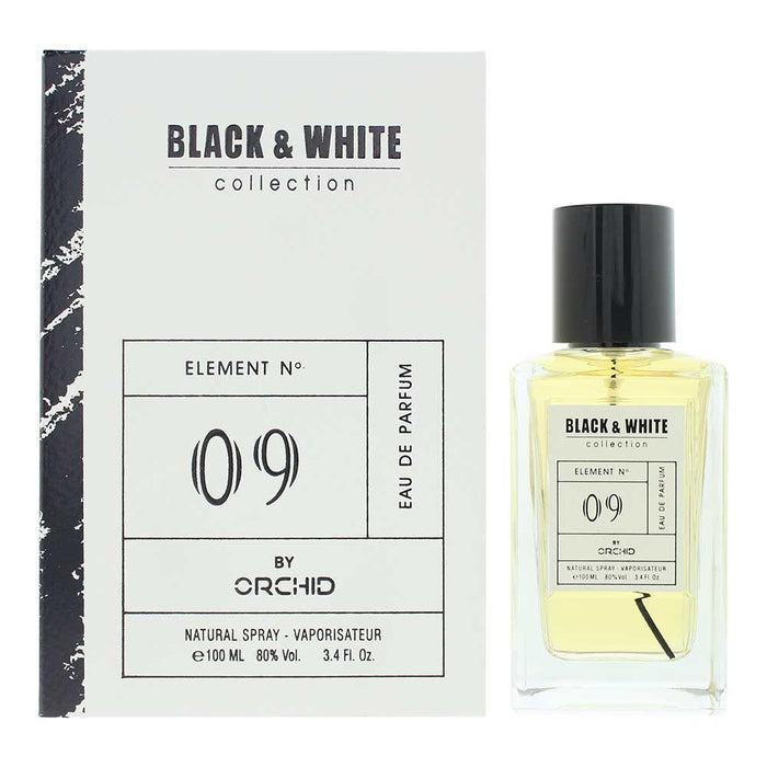 Apă de parfum Orchid Black & White Collection Element No. 09, unisex, 100 ml