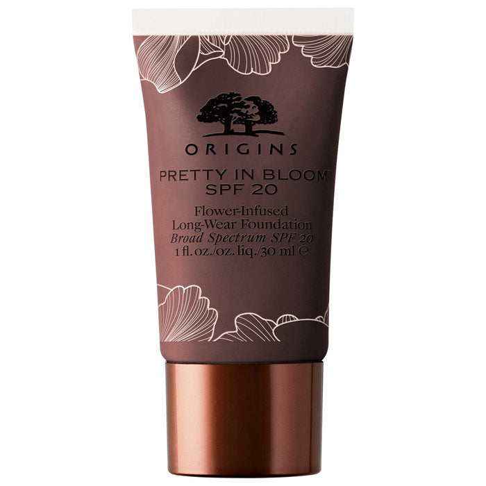 Fond de ten crem Origins Pretty In Bloom, de lungă durată, nuanța 740 Foarte adânc rece, SPF 20, 30 ml