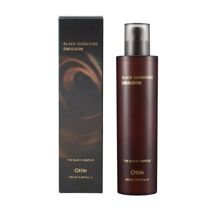 Emulsie de față Ottie Black Signature, antiîmbătrânire, zi și noapte, cu mucus de melc, 100 ml
