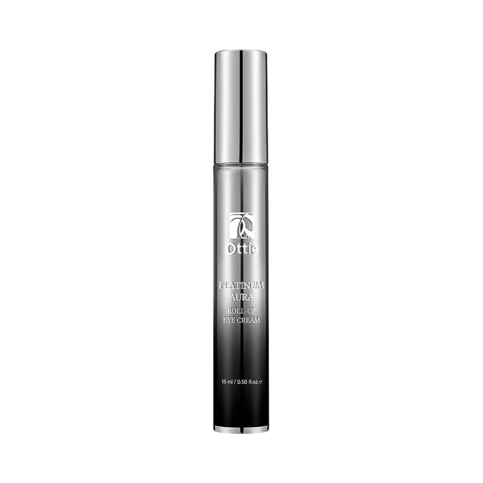 Cremă pentru ochi roll-on Ottie Platinum Aura, hidratantă și revitalizantă, de zi și de noapte, 15 ml