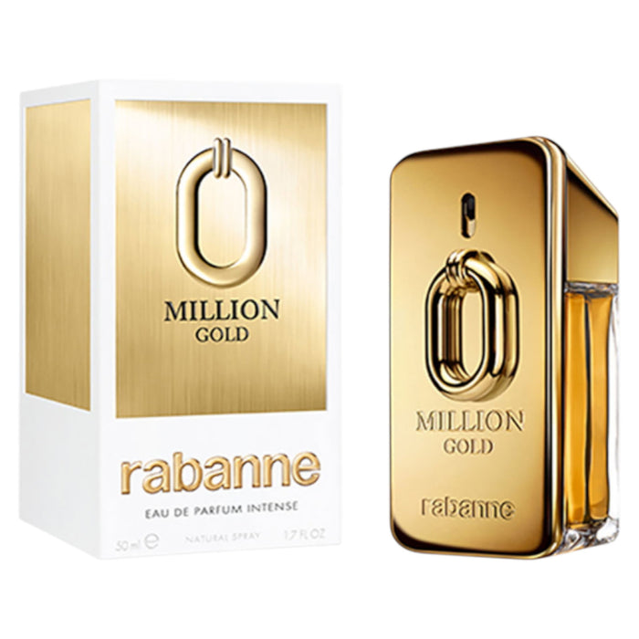 Apă de parfum Paco Rabanne Million Gold Intense, pentru bărbați, 50 ml