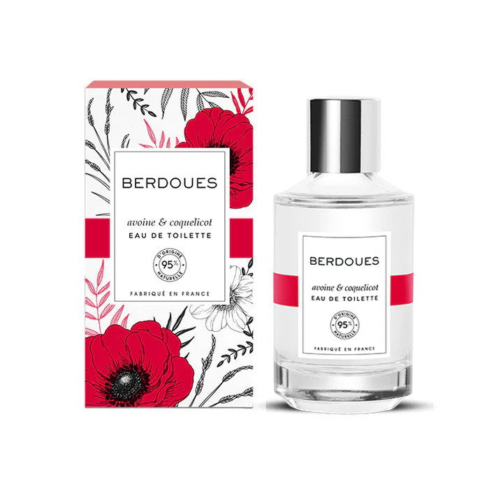 Apă de toaletă Parfums Berdoues Avoine & Coquelicot, unisex, 100 ml