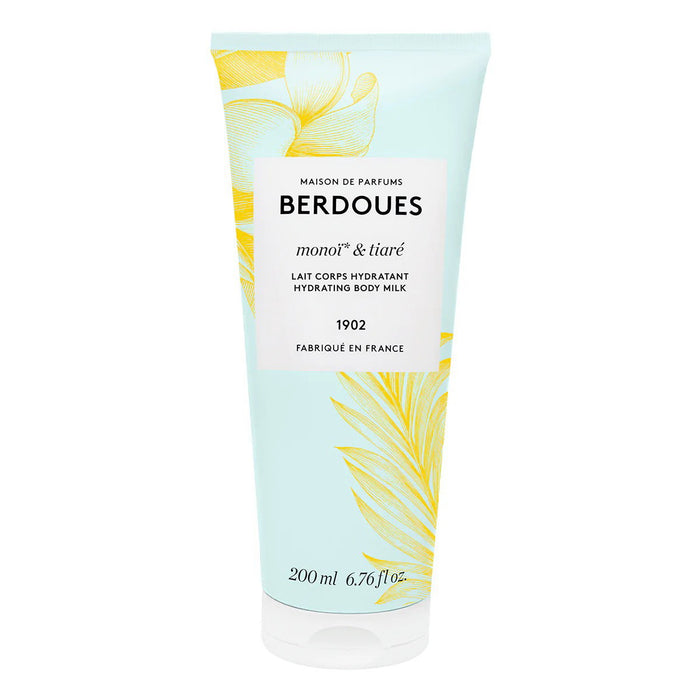 Lapte de corp Parfums Berdoues Monoi & Tiare, hidratant, 200 ml