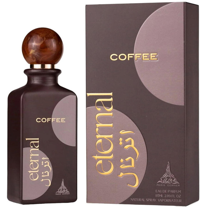 Apă de parfum Paris Corner Eternal Coffee, unisex, 85 ml