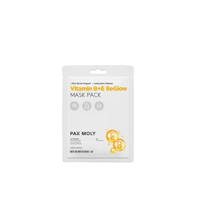 Mască facială PaxMoly Be Glow Vitamin B+E, iluminatoare, pentru zi și noapte, 25 ml