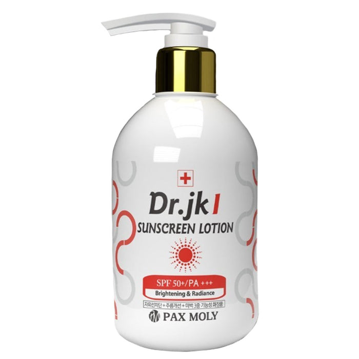Loțiune de protecție solară PaxMoly Dr. JK1, hidratantă și calmantă, SPF 50+, 200 ml