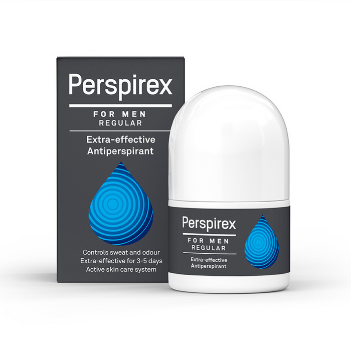 Antiperspirant roll-on Perspirex Men Regular, pentru bărbați, 20 ml
