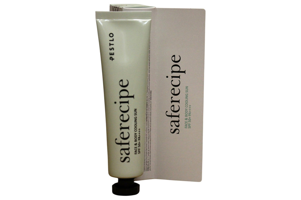 Cremă de protecție solară Pestelo Saferecipe, hidratantă, efect răcoritor, pentru față și corp, SPF 50+, 100 ml