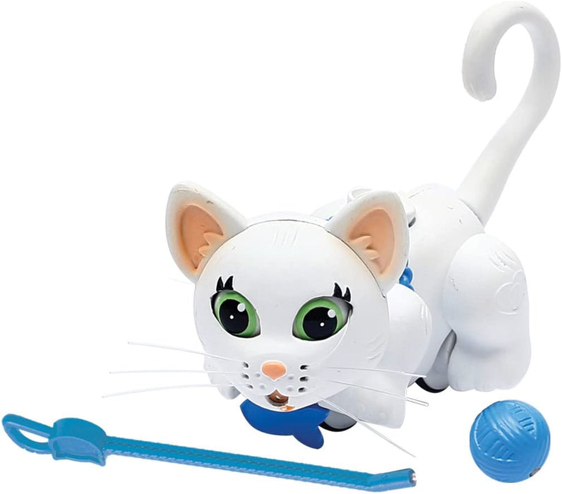 Figurină interactivă Pet Parade Cat In Blister, pisică de colecție, cu minge și accesoriu