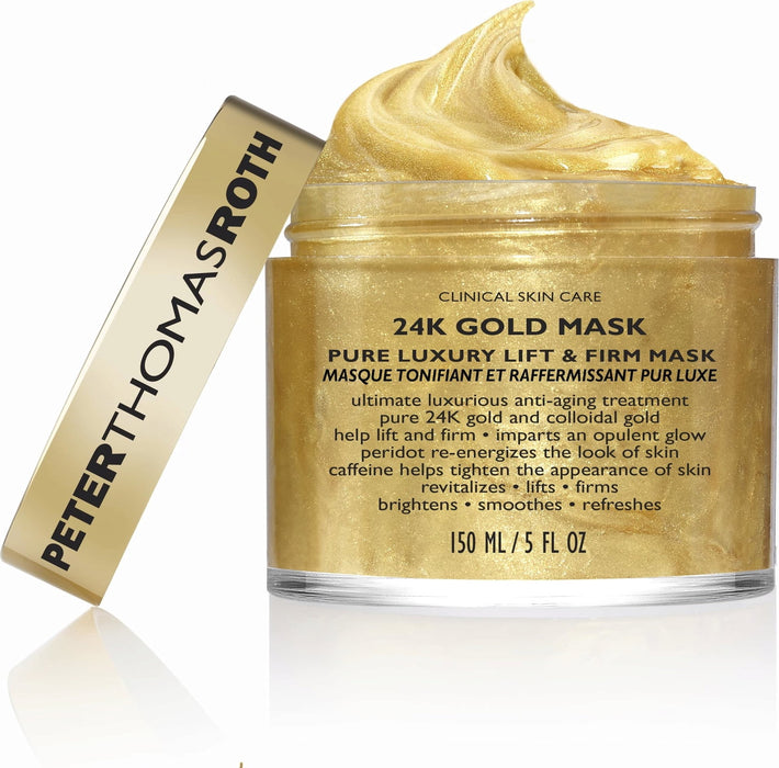 Mască de față Peter Thomas Roth 24K Gold Pure Luxury Lift & Firm, lifting și fermitate, 150 ml