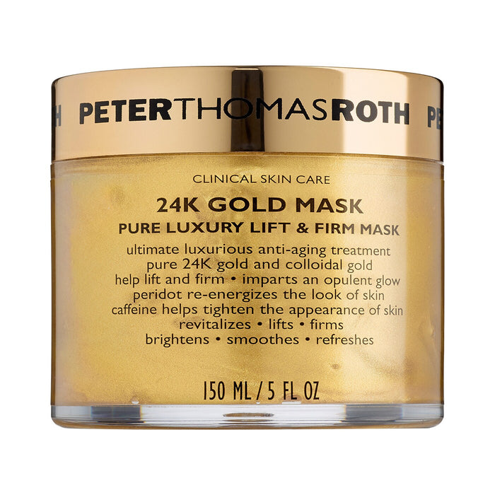Mască de față Peter Thomas Roth 24K Gold Pure Luxury Lift & Firm, lifting și fermitate, 150 ml