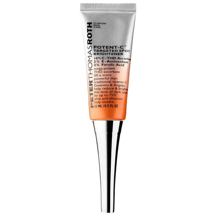 Cremă de tratament local Peter Thomas Roth Potent-C Targeted Spot Brightener, cu vitamina C, pentru pete pigmentare, 15 ml
