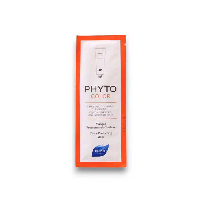 Mască de păr Phyto Color Protect, pentru protecția culorii, pentru păr vopsit și cu șuvițe, 10 ml