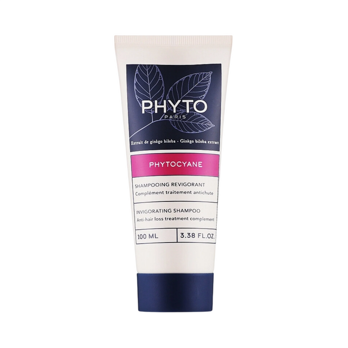 Șampon Phyto Phytocyane, revigorant, complementar tratamentului împotriva căderii părului, 100 ml