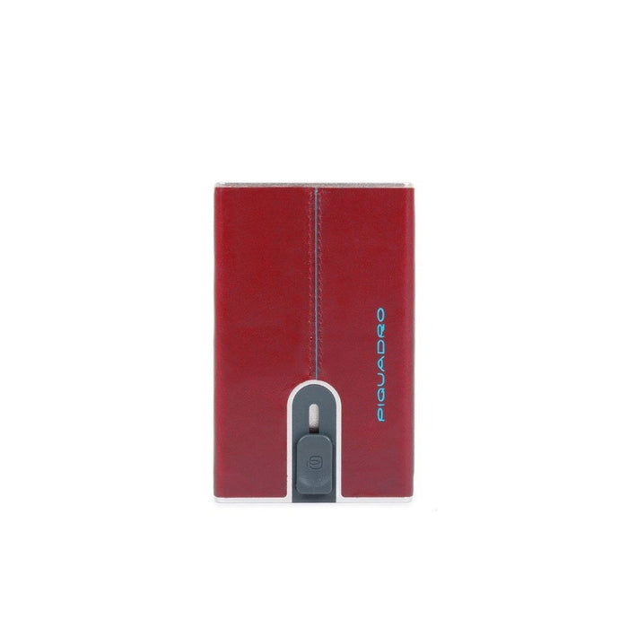 Etui pentru carduri Piquadro Blue Square, roșu