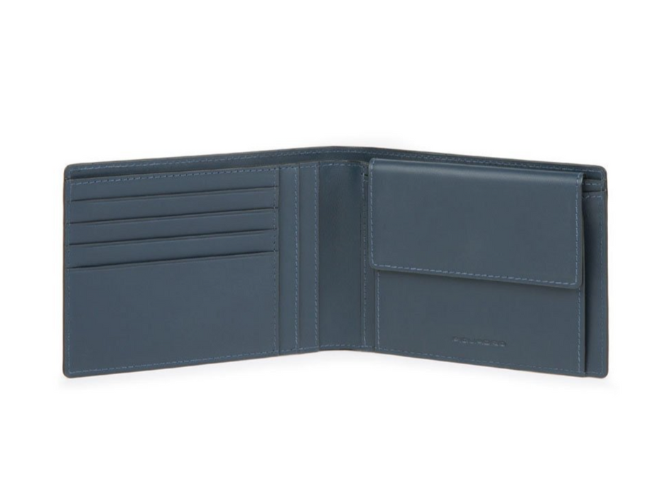 Portofel Piquadro Collezione, albastru