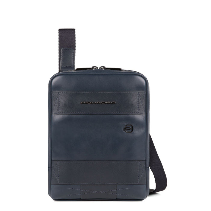 Geantă crossbody Piquadro Obidos, bleumarin