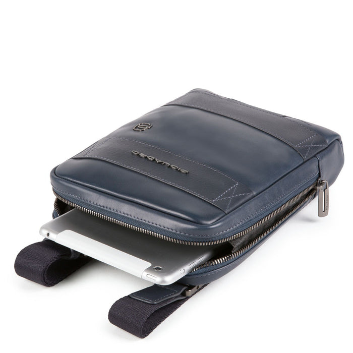 Geantă crossbody Piquadro Obidos, bleumarin