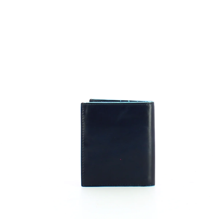 Portcard Piquadro Blue Square, albastru închis