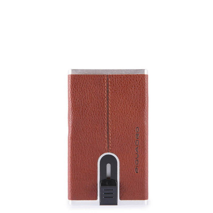 Portcard Piquadro Black Square