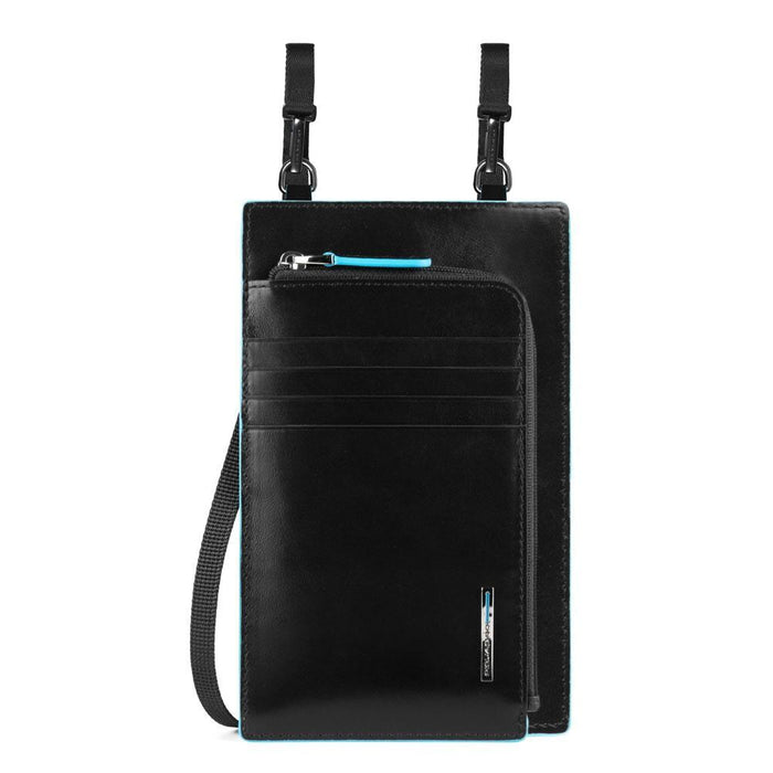 Geantă crossbody Piquadro Blue Square, neagră
