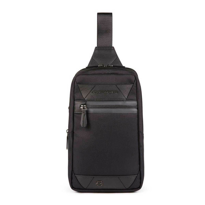 Geantă crossbody Piquadro Trakai, neagră