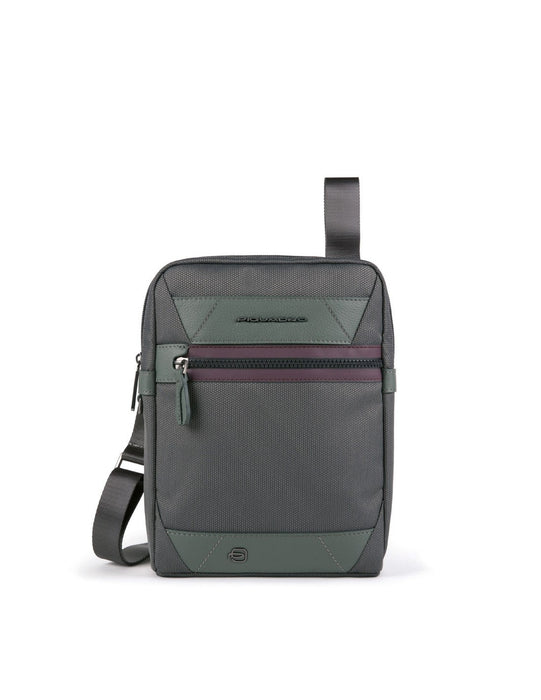 Geantă crossbody Piquadro Trakai, gri