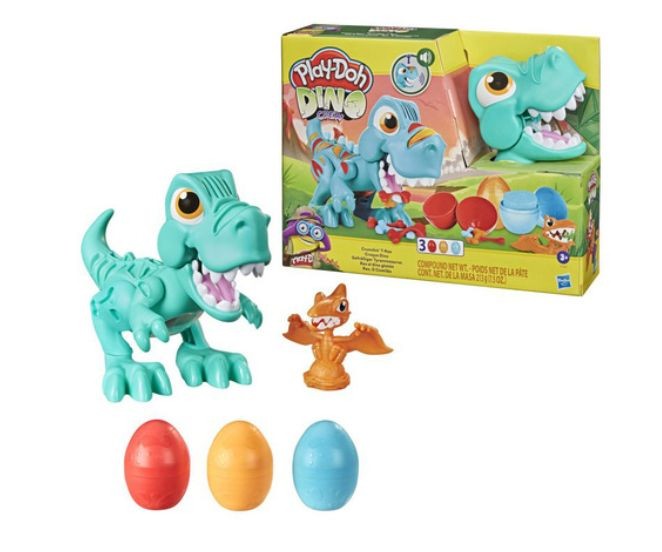 Set de joacă Hasbro Play-Doh Dino, T-Rex, 3 recipiente, 3+ ani
