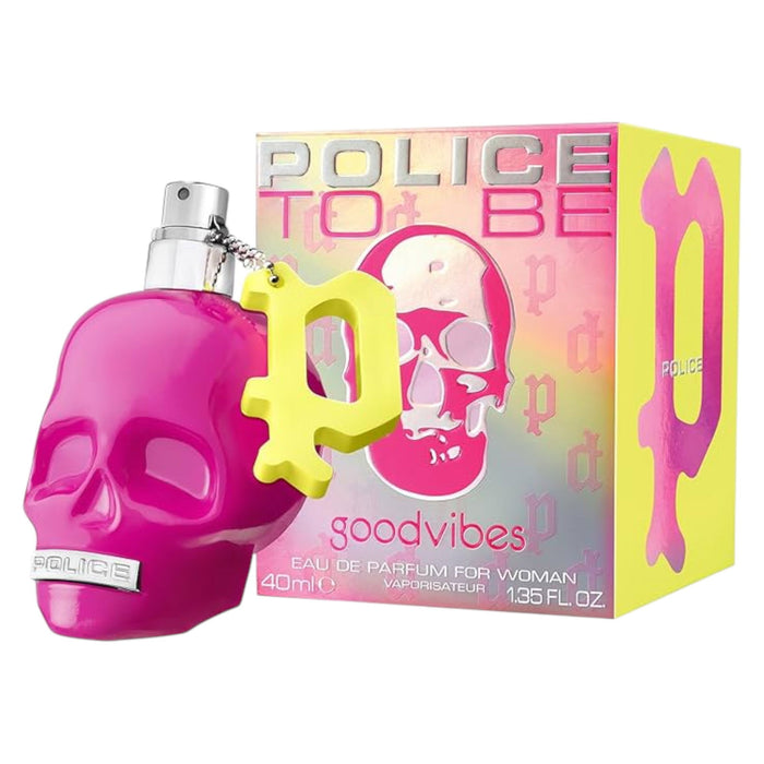 Apă de parfum Police To Be Goodvibes, pentru femei, 40 ml