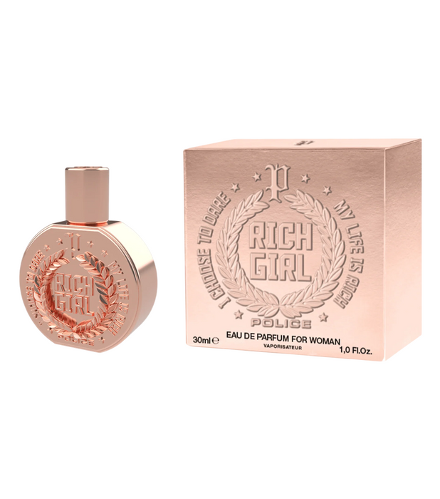 Apă de parfum Police Rich Girl, pentru femei, 30 ml