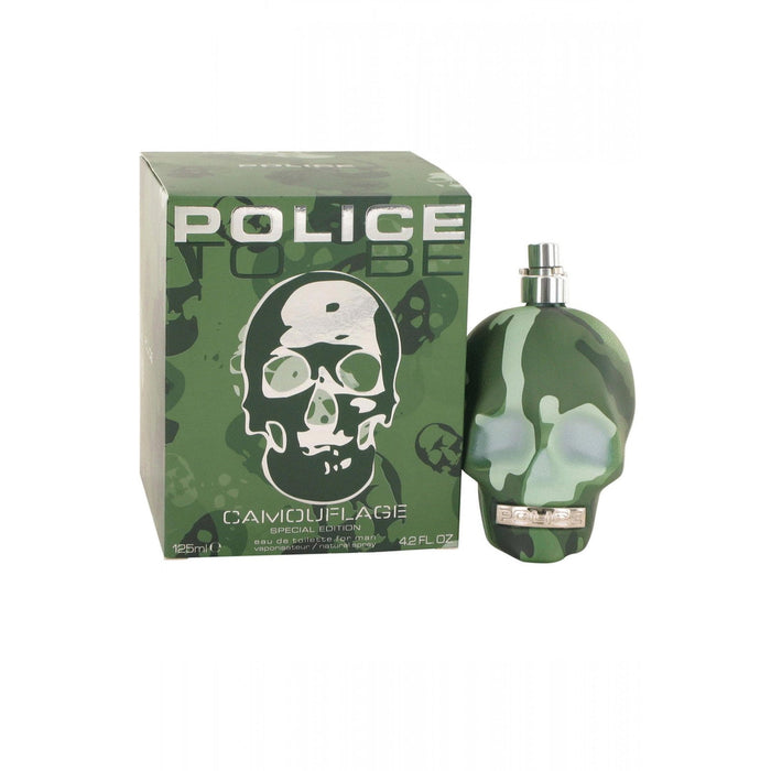 Apă de toaletă Police To Be Camouflage, pentru bărbați, 125 ml