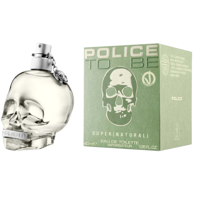 Apă de toaletă Police To Be Super Natural, pentru bărbați, 40 ml