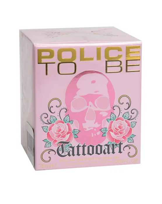 Apă de parfum Police To Be Tattooart, pentru femei, 75 ml