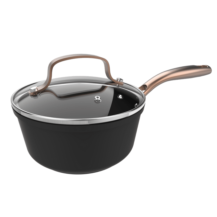 Cratită Cecotec Polka Fantasy 16 Pot Golden, 1,3 l, 16 cm, aluminiu forjat
