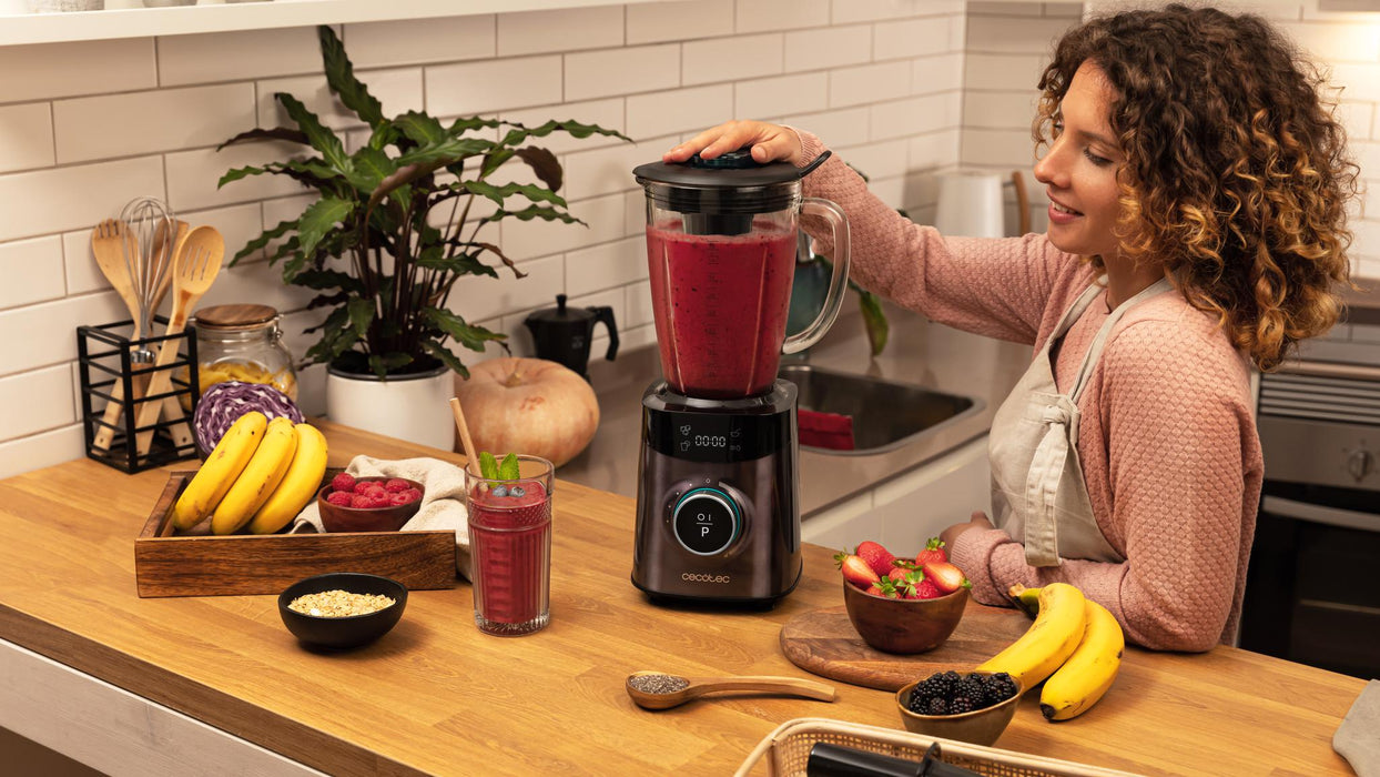 Blender cu vas Cecotec Power Black Titanium 2500MAX Advance, 1,8 l, 2500 W, 10 trepte