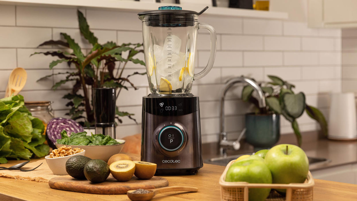 Blender cu vas Cecotec Power Black Titanium 2500MAX Advance, 1,8 l, 2500 W, 10 trepte
