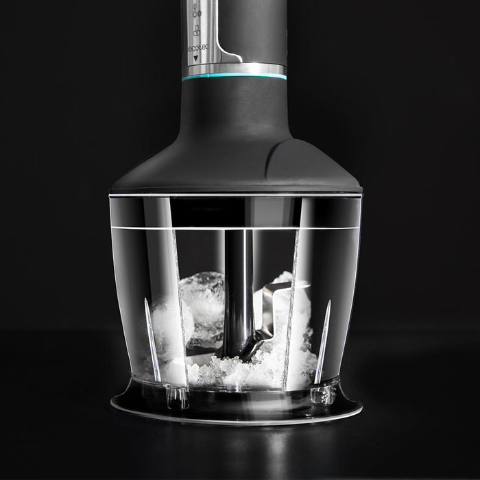 Blender de mână Cecotec Powergear 1500 XL Pro, 1500 W, 21 de viteze, cană de 800 ml, oțel